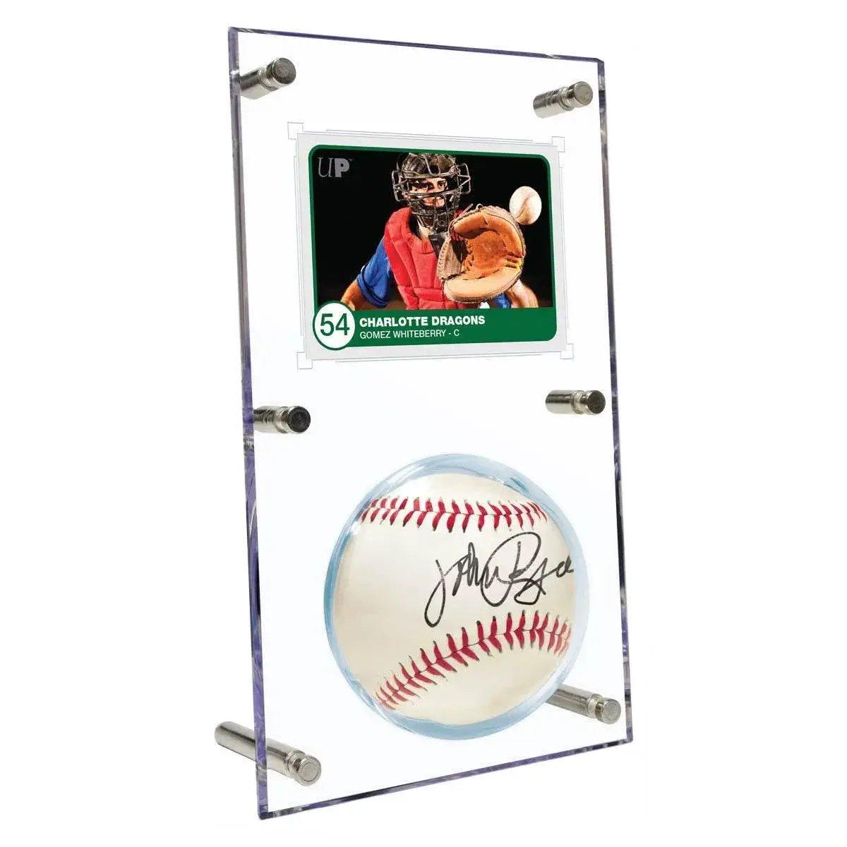  Clear Ball and Card Flip Display for Baseball Cards -  ToylandEU™
