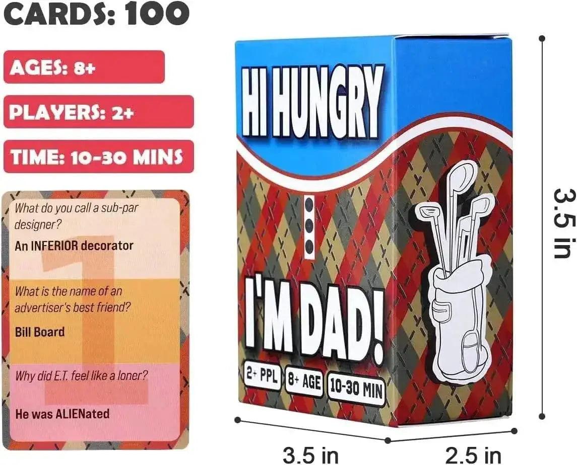  Dad Jokes Galore: HI Hungry… I'm DAD Card Game for Family Fun, Perfect Gift for Fathers with 594 Hilarious Jokes -  ToylandEU™