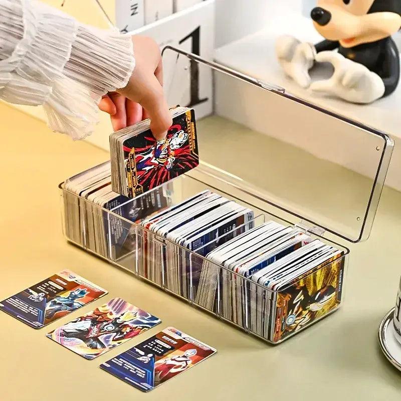  Transparent Card Storage Box With Cover Large Capacity -  ToylandEU™