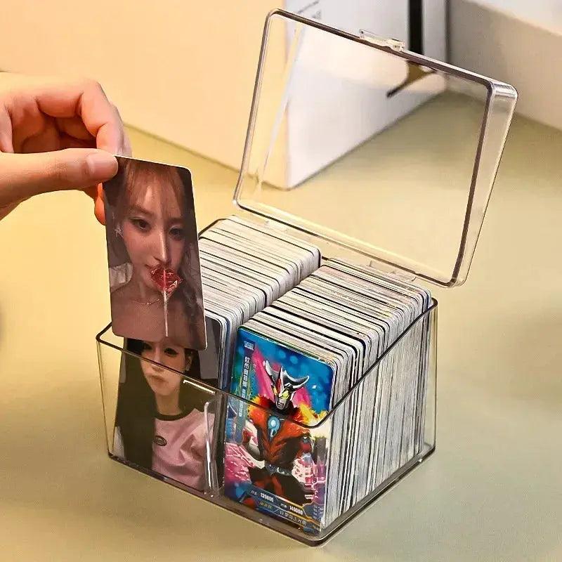  Transparent Card Storage Box With Cover Large Capacity -  ToylandEU™