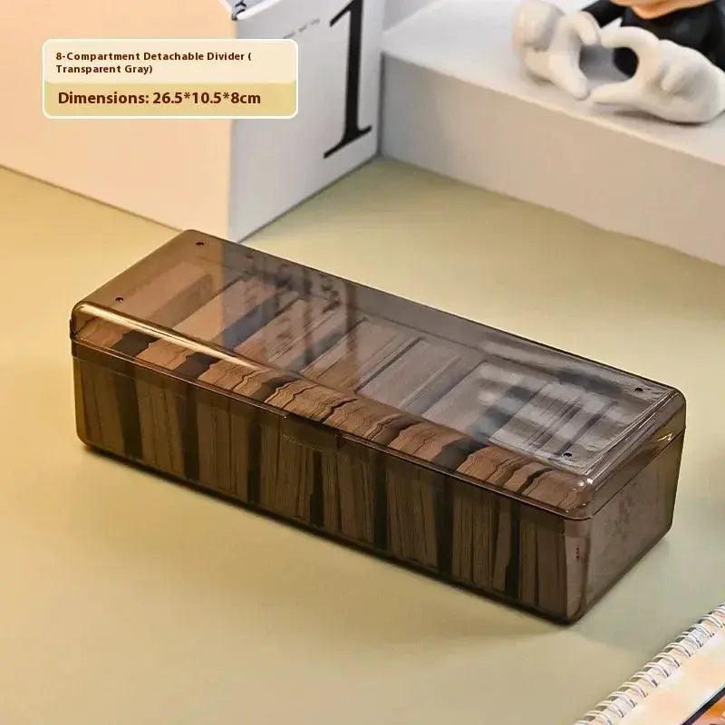  Transparent Card Storage Box With Cover Large Capacity -  ToylandEU™