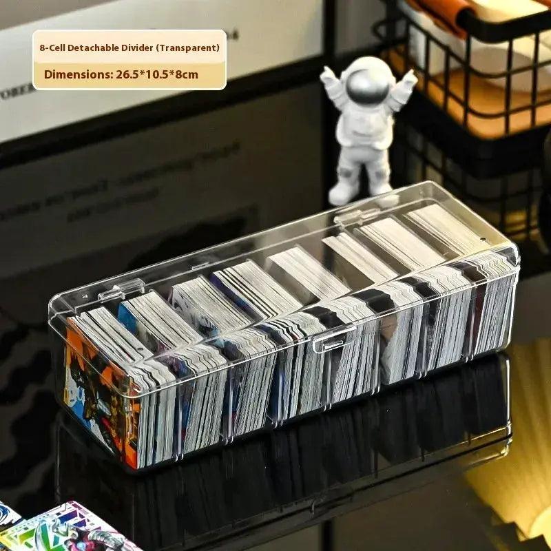 Transparent Card Storage Box With Cover Large Capacity -  ToylandEU™