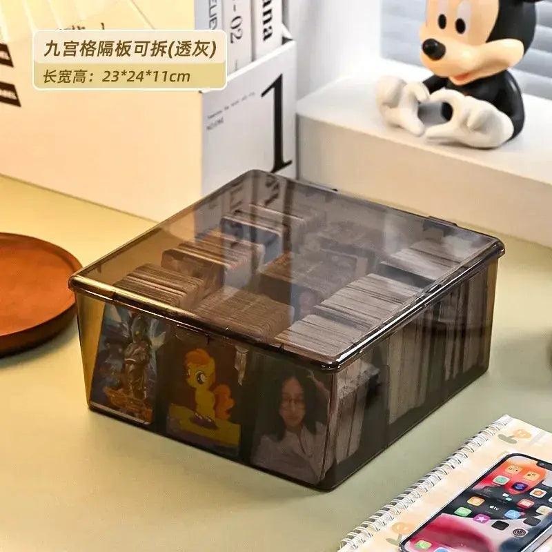  Transparent Card Storage Box With Cover Large Capacity -  ToylandEU™