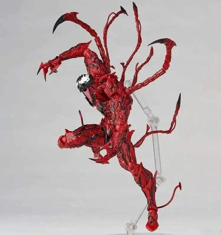 Carnage Figure, Spider Man Marvel Movable Joints Figurine, Toys Gifts 7 in - ToylandEU