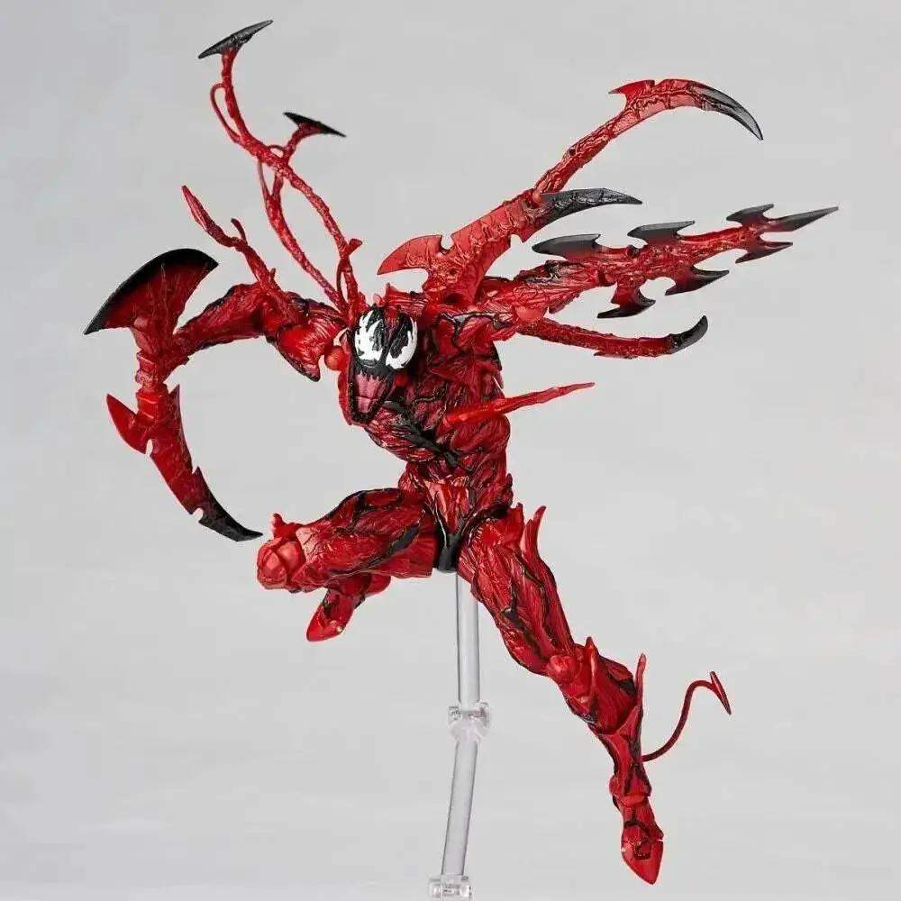 Carnage Figure, Spider Man Marvel Movable Joints Figurine, Toys Gifts 7 in - ToylandEU