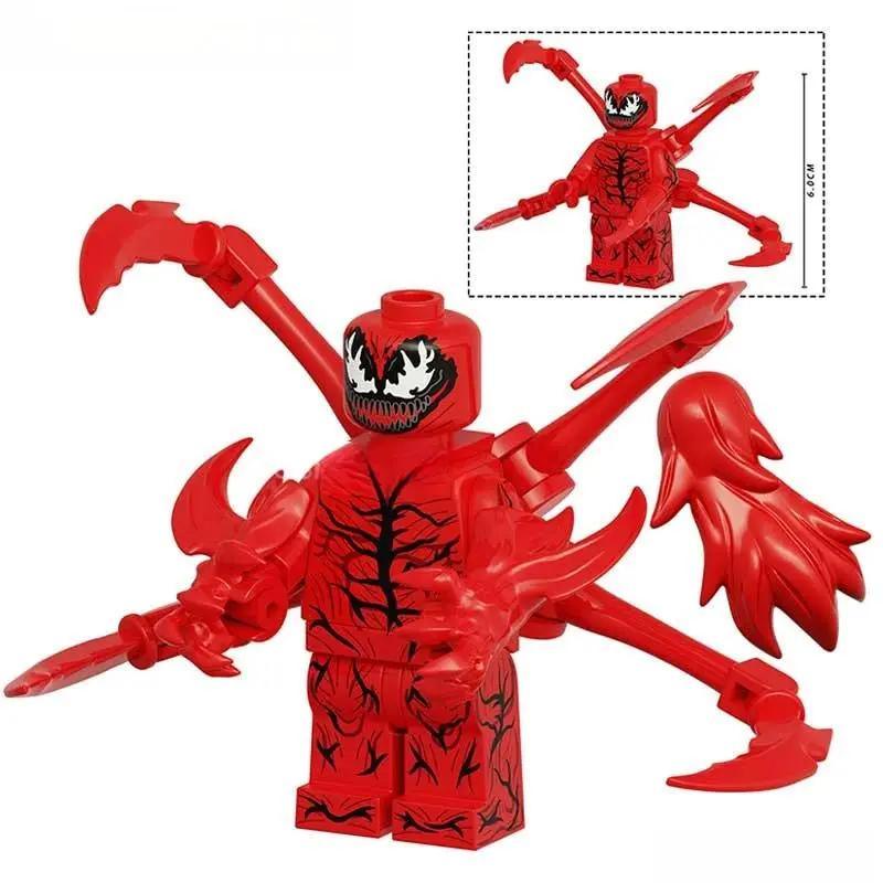  Carnage from Spider-Man NEW Big Figure Lego Minifigures Custom Toys 2 -  ToylandEU™