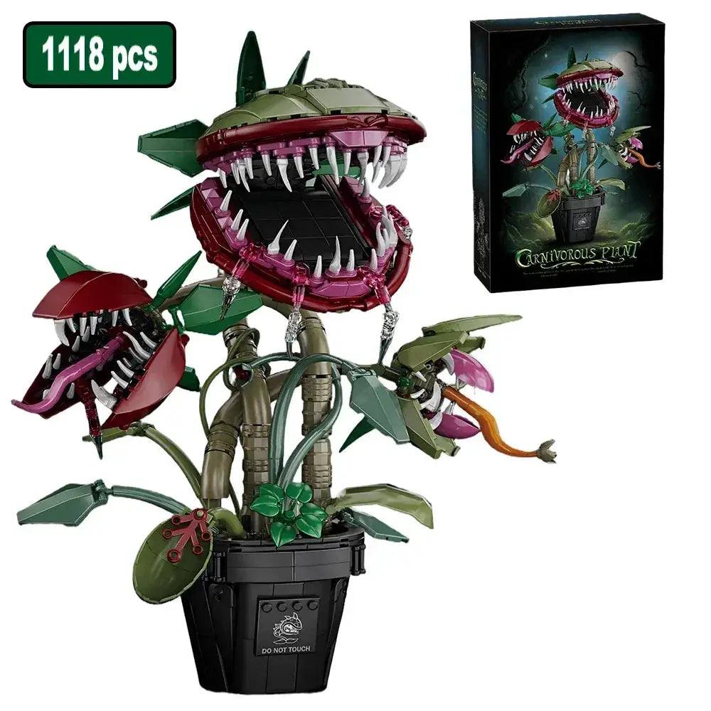  Carnivorous Flower Building Blocks Educational Lego Kit -  ToylandEU™