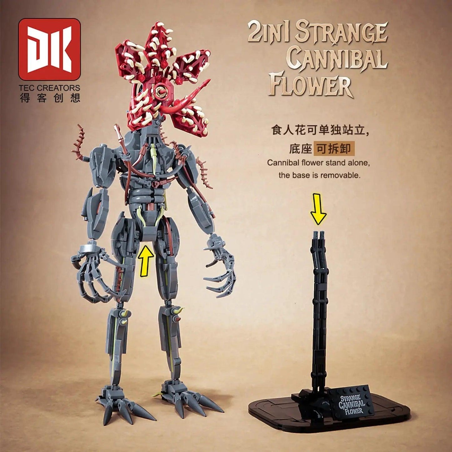  Carnivorous Plant Building Kit Dual Mode 2in1 Collector -  ToylandEU™