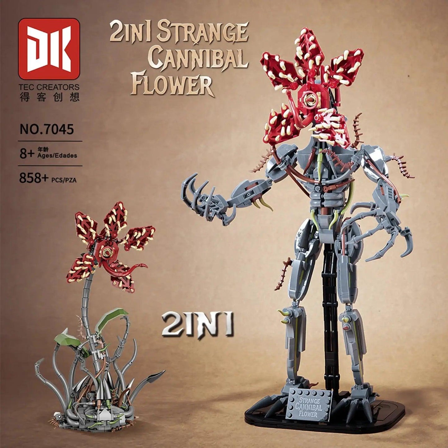  Carnivorous Plant Building Kit Dual Mode 2in1 Collector -  ToylandEU™