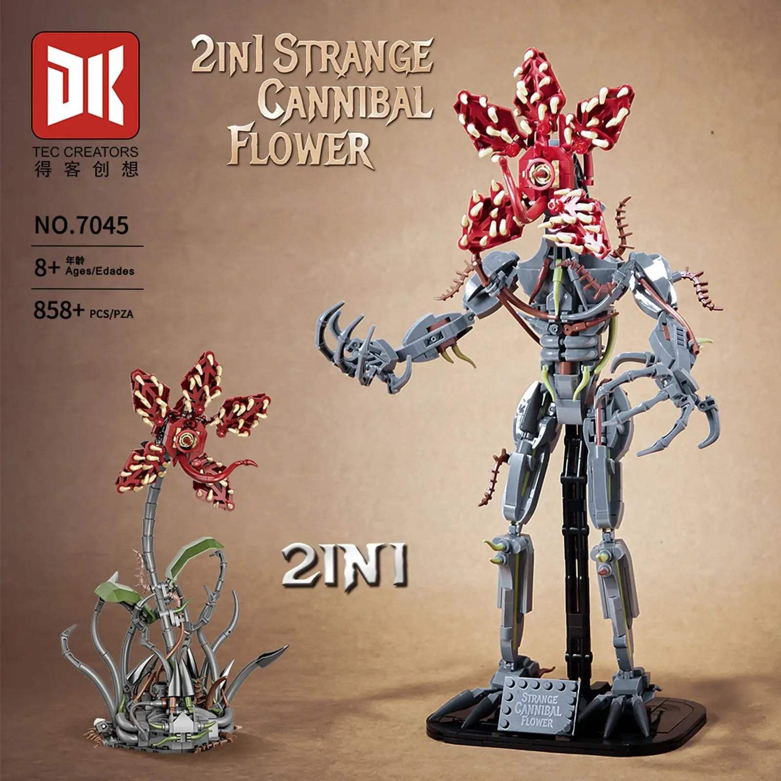  Carnivorous Plant Building Kit Dual Mode 2in1 Collector -  ToylandEU™