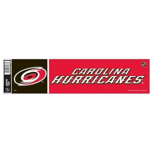 Carolina Hurricanes Bumper Strip Decal 3x12 Inches Official - ToylandEU