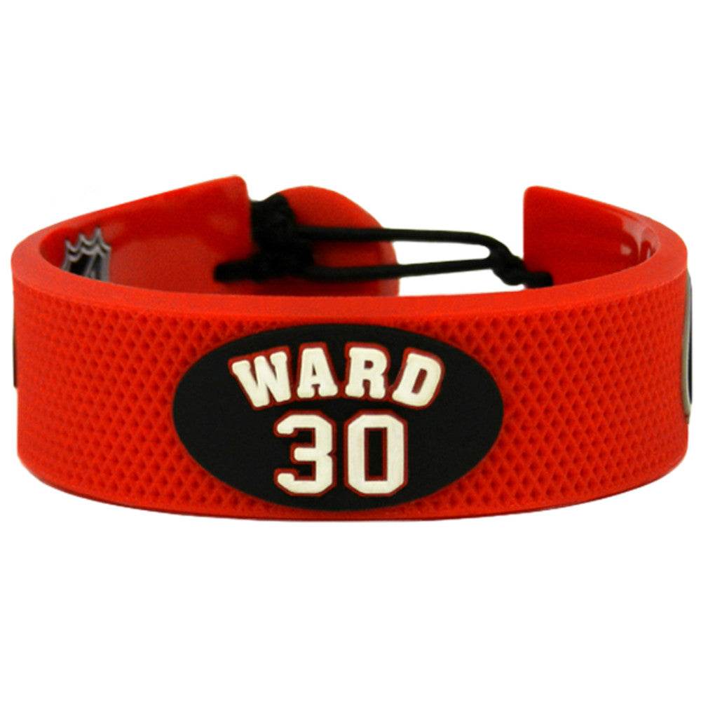 Carolina Hurricanes Leather Bracelet Cam Ward Jersey Design - ToylandEU