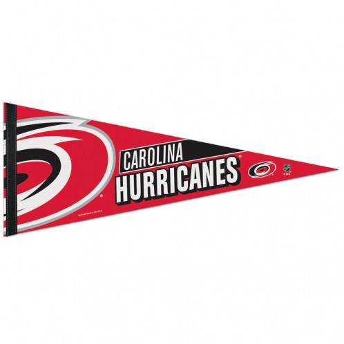 Carolina Hurricanes Pennant 12x30 Premium Felt Style - ToylandEU