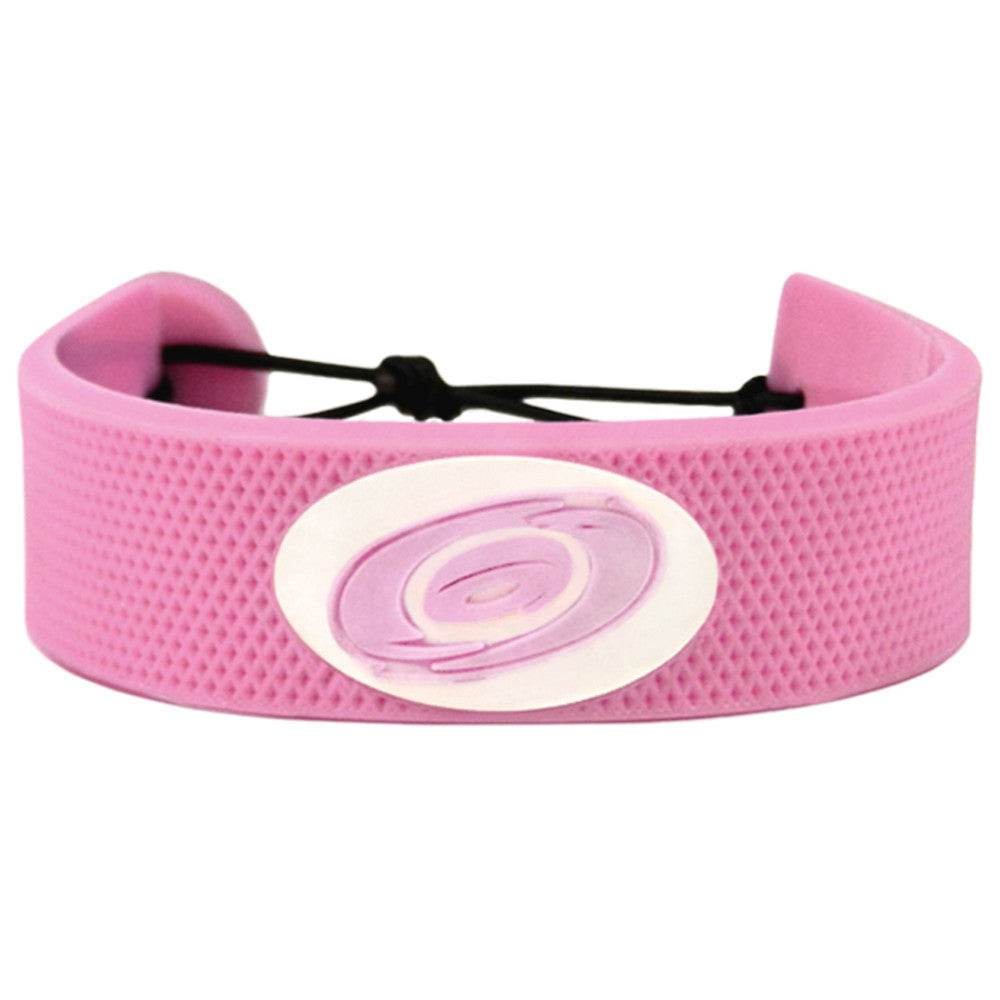 Carolina Hurricanes Pink Leather Bracelet For Youth Hockey - ToylandEU
