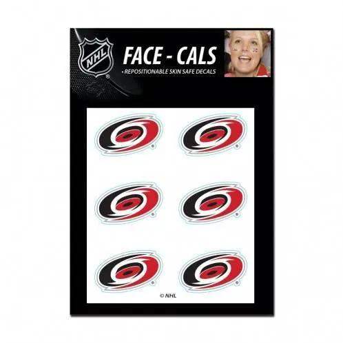  Carolina Hurricanes Tattoo Face Decals Skin Safe Waterless -  ToylandEU™