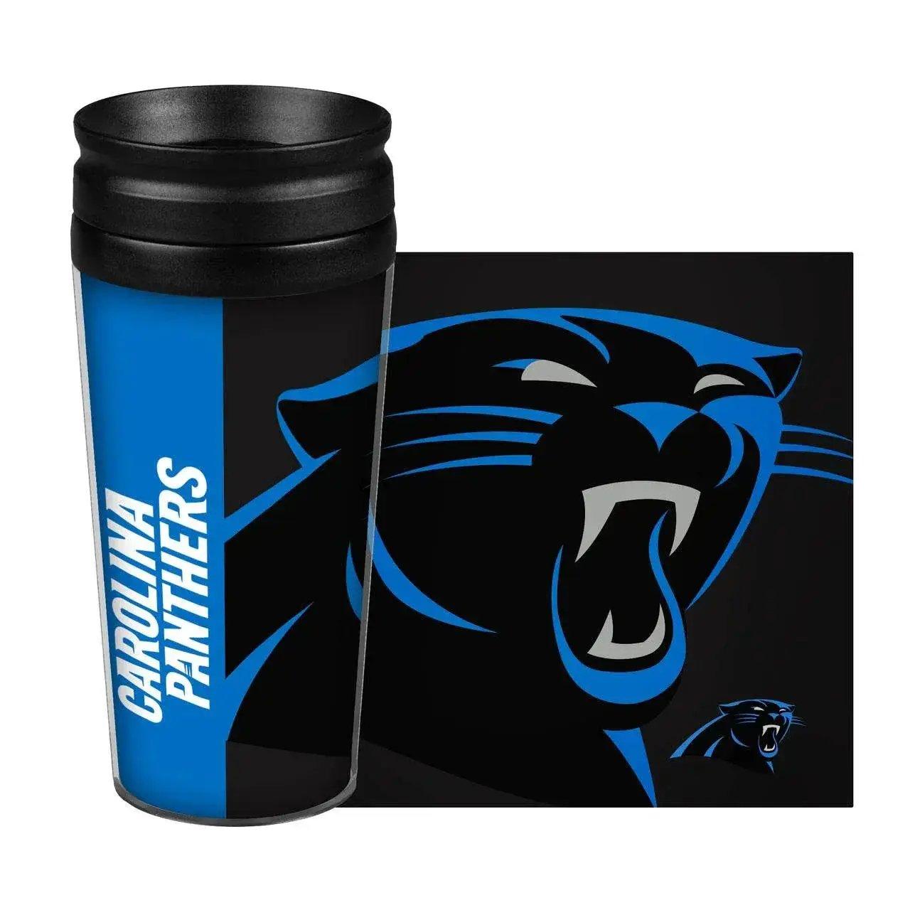  Carolina Panthers 14oz Travel Mug Full Wrap Hype Design -  ToylandEU™