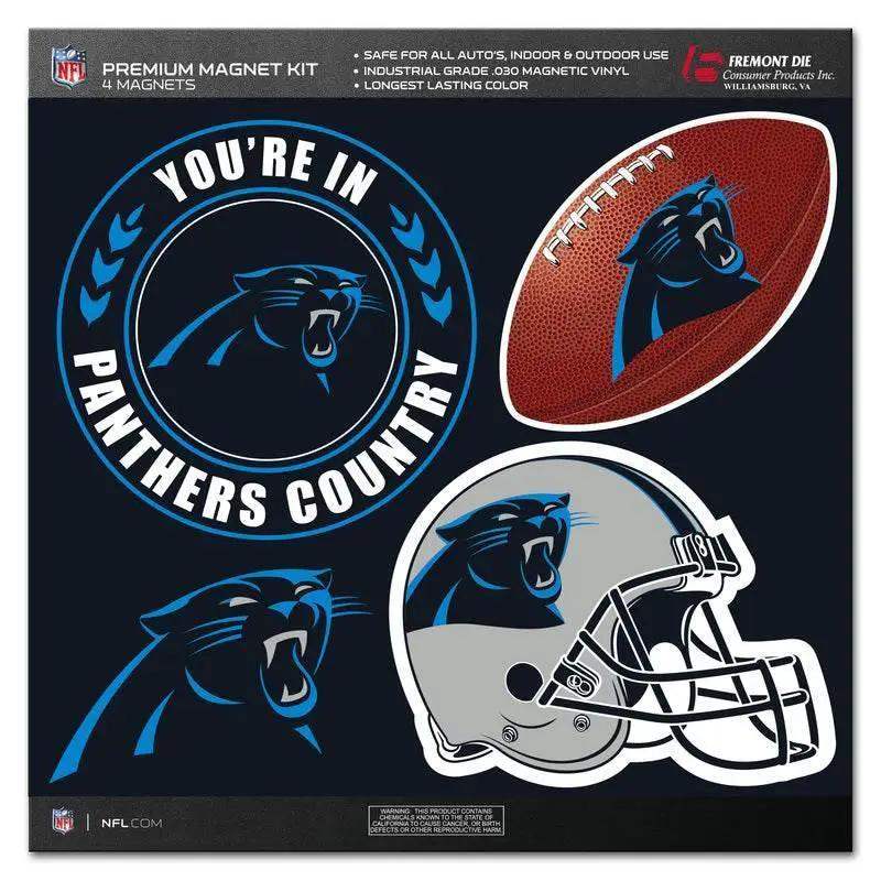  Carolina Panthers 4 Piece Magnet Kit Collectible Set -  ToylandEU™