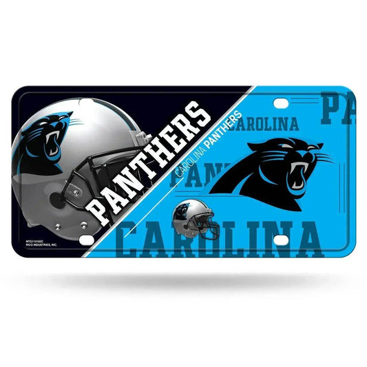  Carolina Panthers Aluminum License Plate 6x12 Official -  ToylandEU™