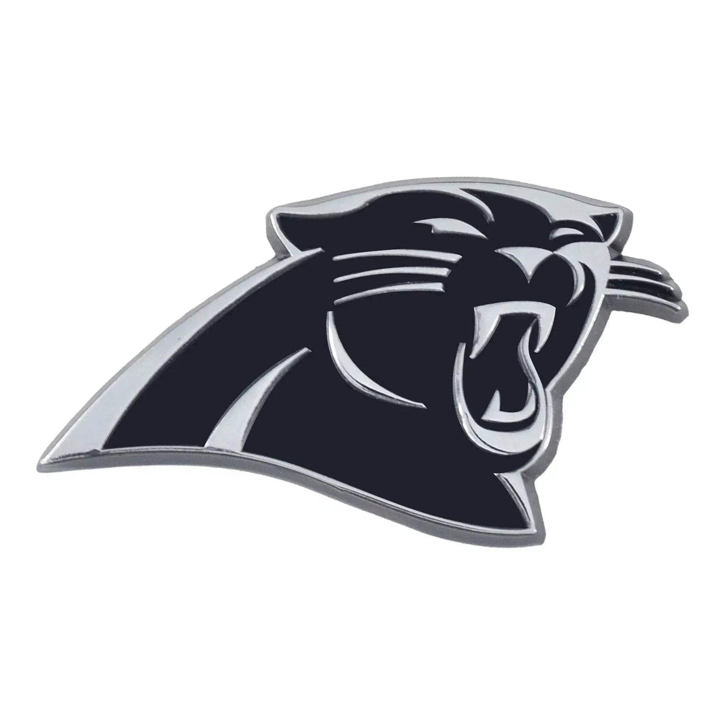 Carolina Panthers Auto Emblem Premium Chrome Metal Badge - ToylandEU