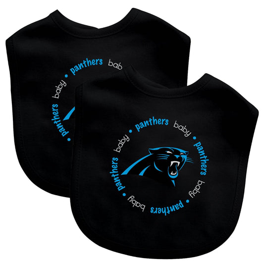 Carolina Panthers Baby Bibs 2 Pack Officially Licensed - ToylandEU