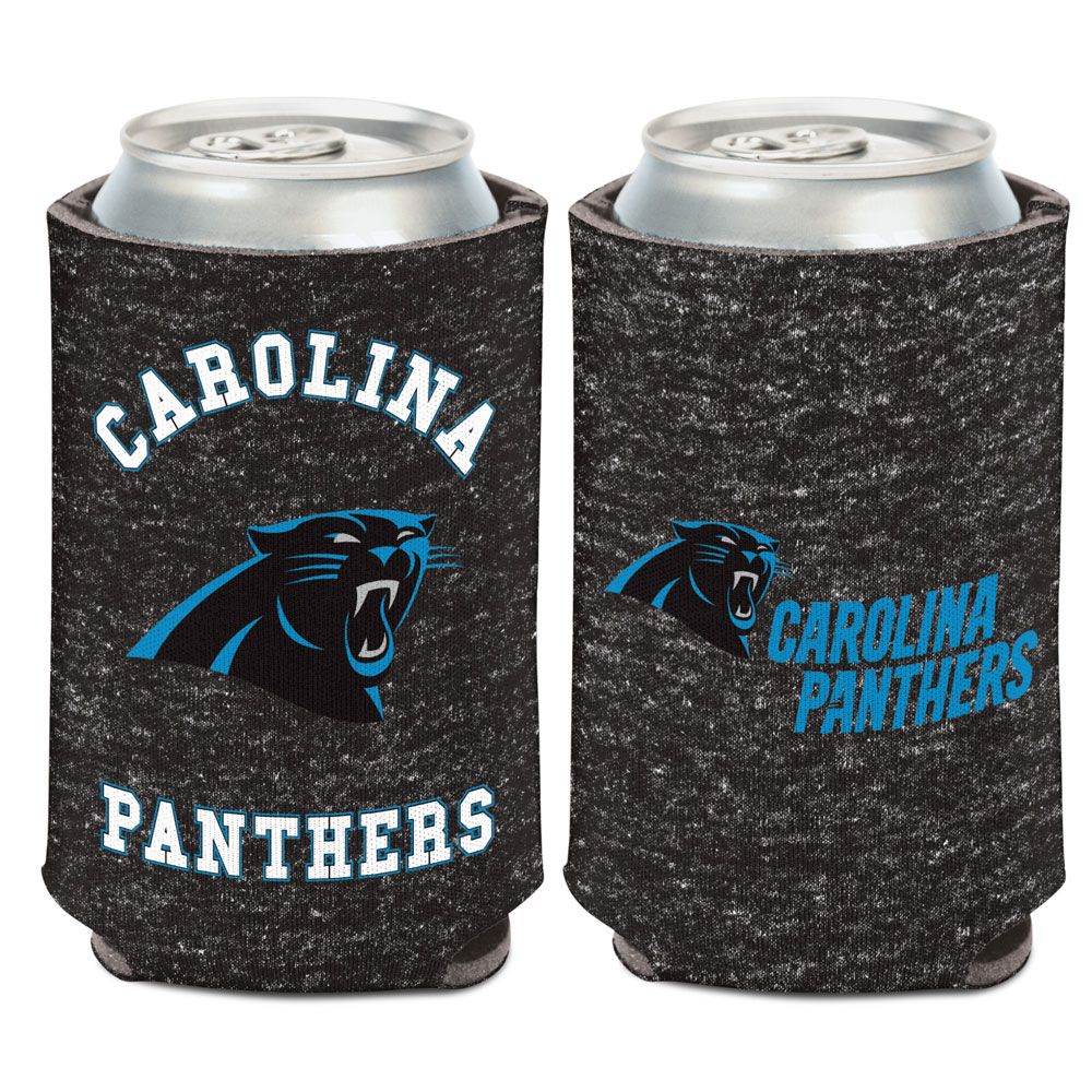 Carolina Panthers Can Cooler Heathered Wrapround Foam 12 Oz - ToylandEU