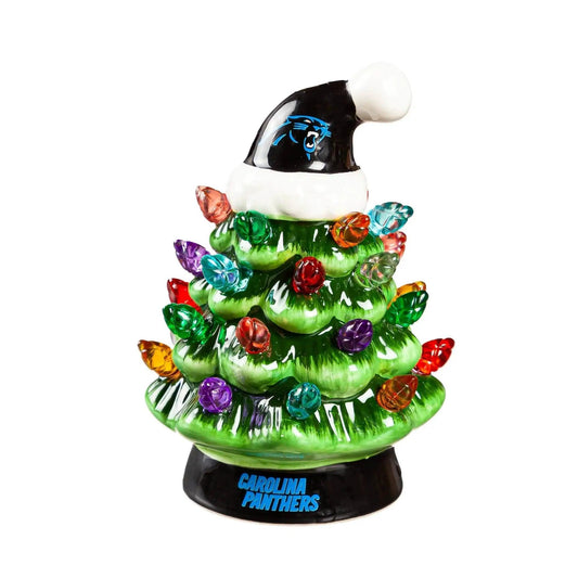  Carolina Panthers Christmas Tree 4 Inch LED Tabletop -  ToylandEU™