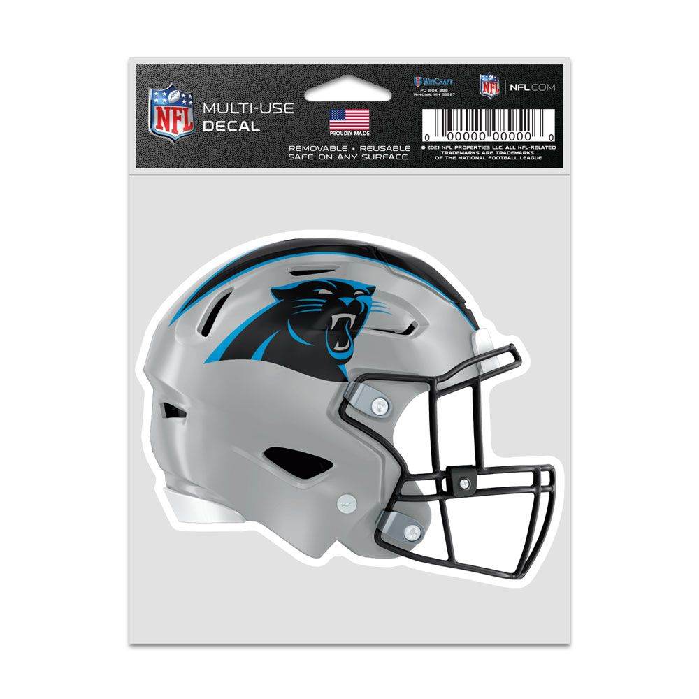 Carolina Panthers Decal 3.75 By 5 Inches Helmet Wincraft - ToylandEU