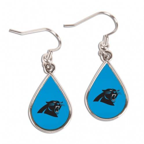Carolina Panthers Earrings Tear Drop Style Special Order - ToylandEU