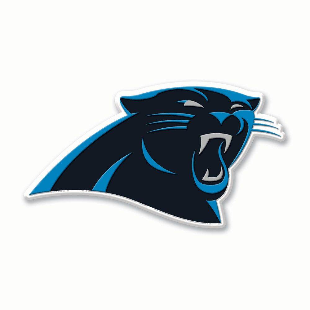 Carolina Panthers Flexible PVC Decal With Adhesive Back - ToylandEU