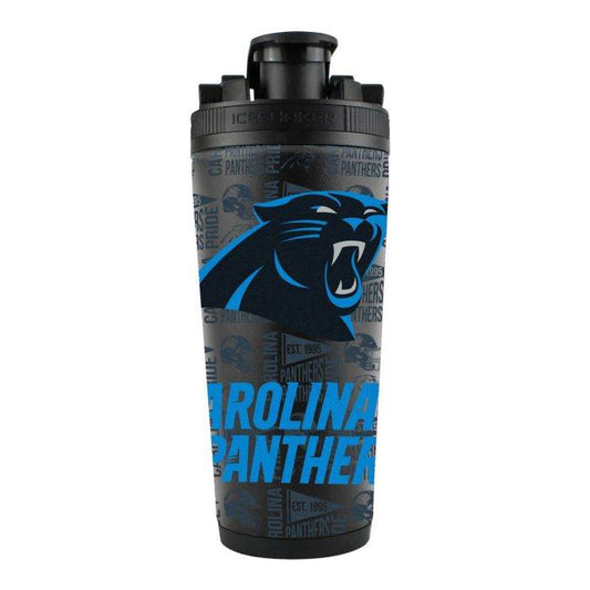 Carolina Panthers Ice Shaker 26oz Stainless Steel Bottle - ToylandEU