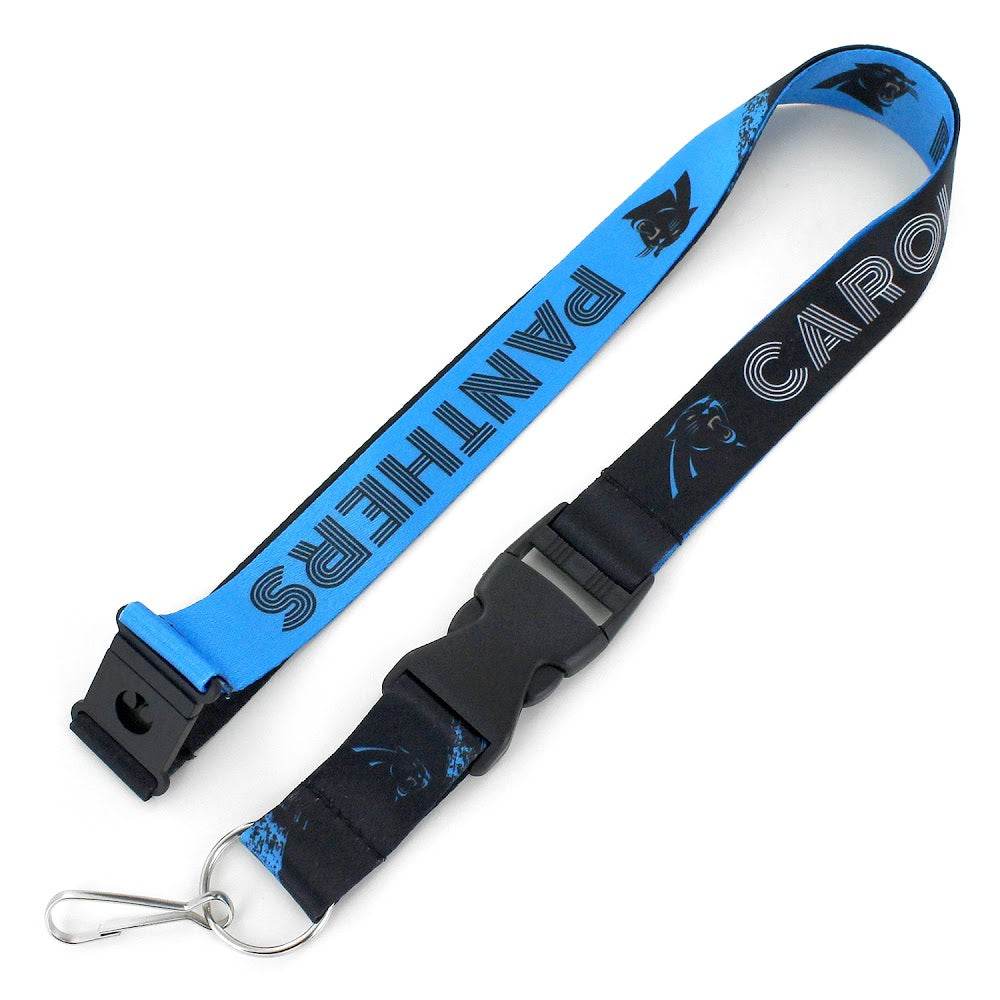 Carolina Panthers Lanyard Crossfade Design Double Sided - ToylandEU
