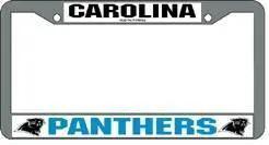  Carolina Panthers License Plate Frame Chrome -  ToylandEU™