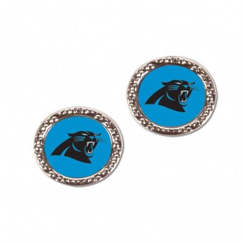 Carolina Panthers Licensed Logo Earrings Post Style - ToylandEU