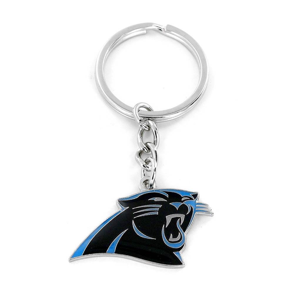 Carolina Panthers Logo Keychain Team Spirit Metal Charm - ToylandEU