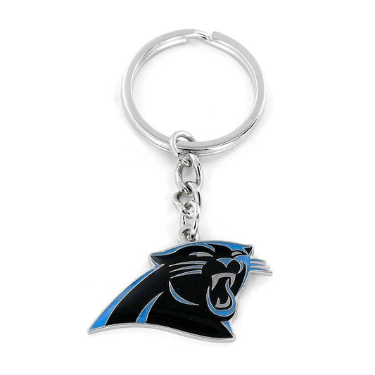 Carolina Panthers Logo Keychain Team Spirit Metal Charm - ToylandEU