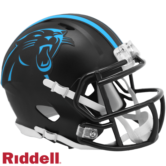 Carolina Panthers Mini Speed Riddell Helmet On Field - ToylandEU