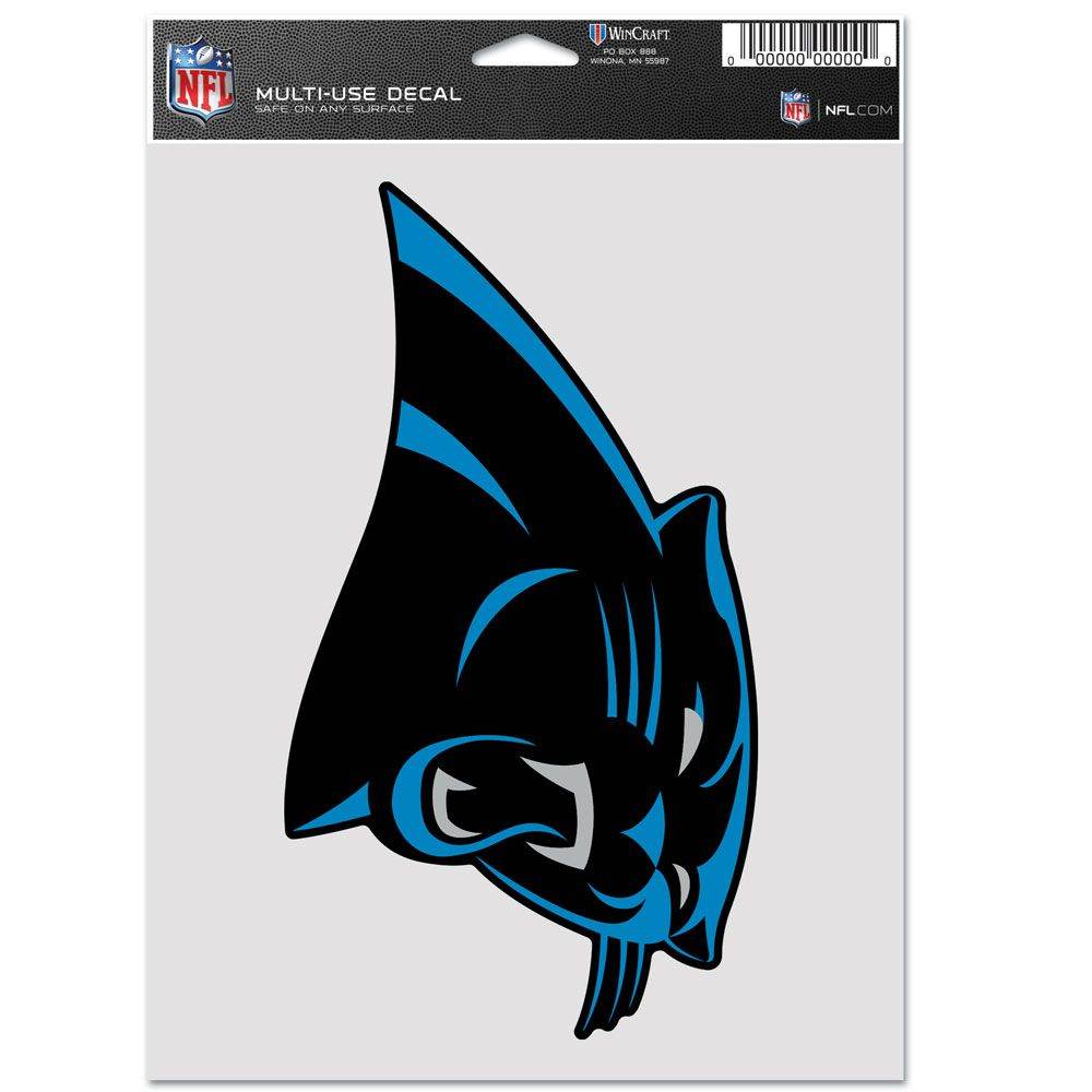 Carolina Panthers Multi Use Fan Decal Pack For Surfaces - ToylandEU