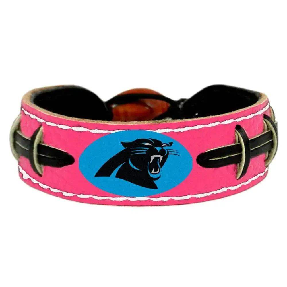  Carolina Panthers Pink Football Bracelet One Size Fits All -  ToylandEU™