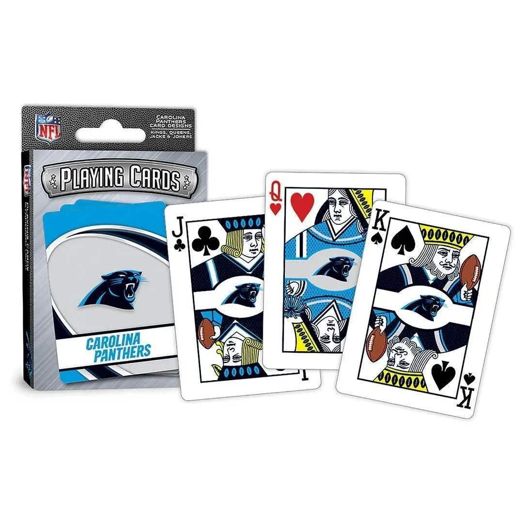  Carolina Panthers Playing Cards With Team Logos And Jokers -  ToylandEU™