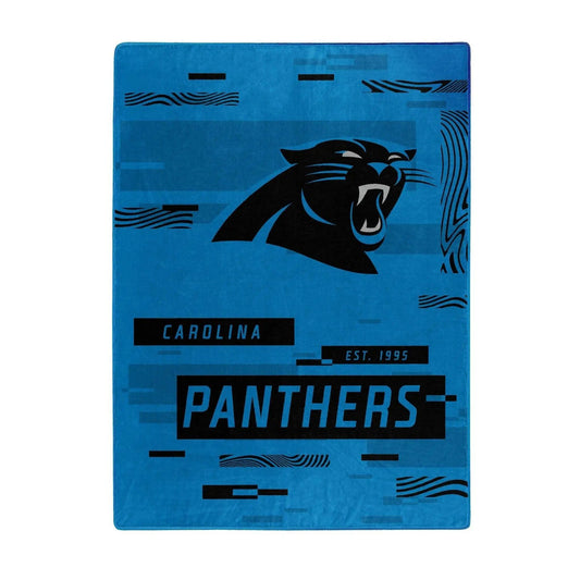  Carolina Panthers Raschel Throw Blanket 60x80 Digitize -  ToylandEU™