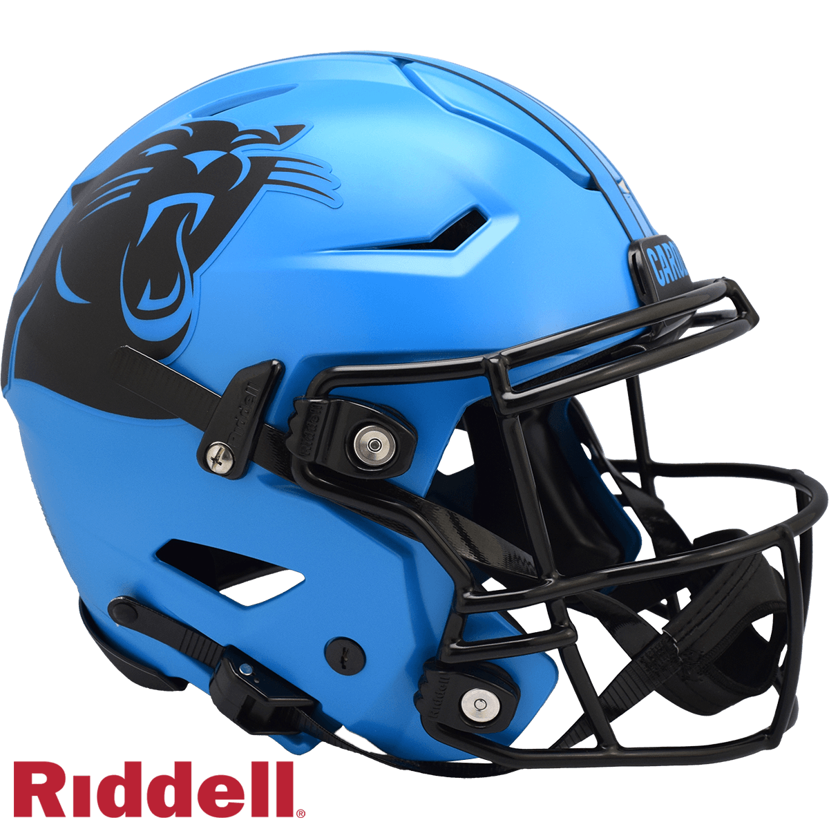Carolina Panthers Riddell Authentic SpeedFlex Rave Helmet - ToylandEU