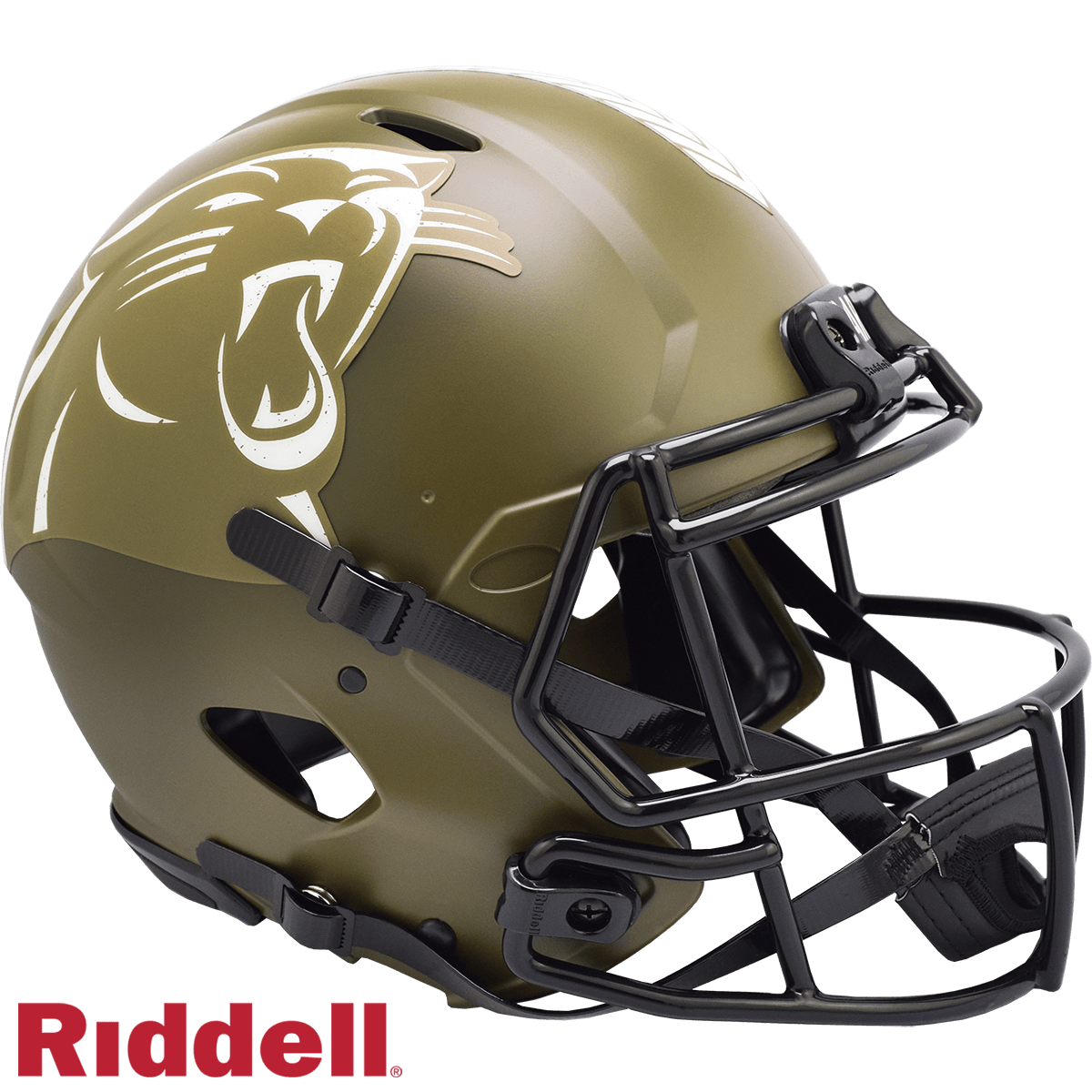 Carolina Panthers Riddell Salute to Service Helmet 2022 - ToylandEU