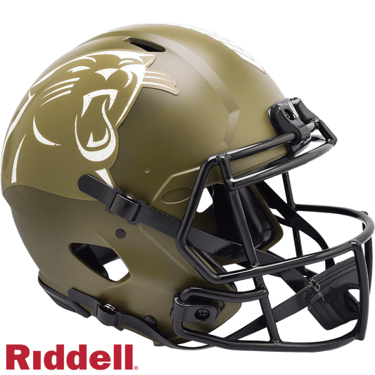 Carolina Panthers Riddell Salute to Service Helmet 2022 - ToylandEU