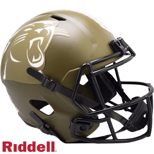 Carolina Panthers Salute to Service Riddell Replica Helmet - ToylandEU