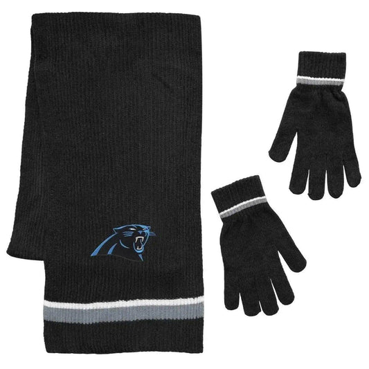  Carolina Panthers Scarf and Glove Gift Set Chenille -  ToylandEU™