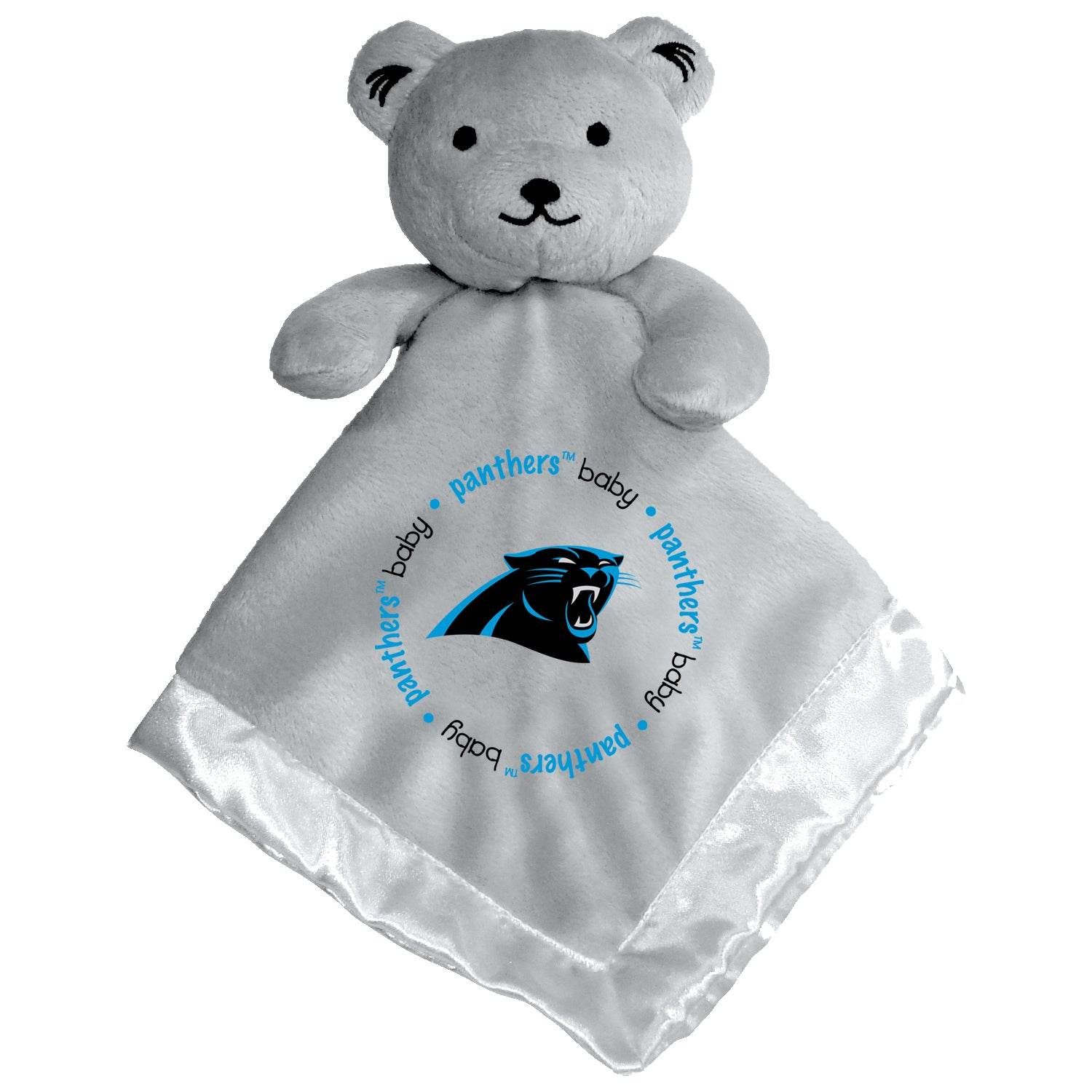 Carolina Panthers Security Bear Gray Plush Embroidered Logo - ToylandEU