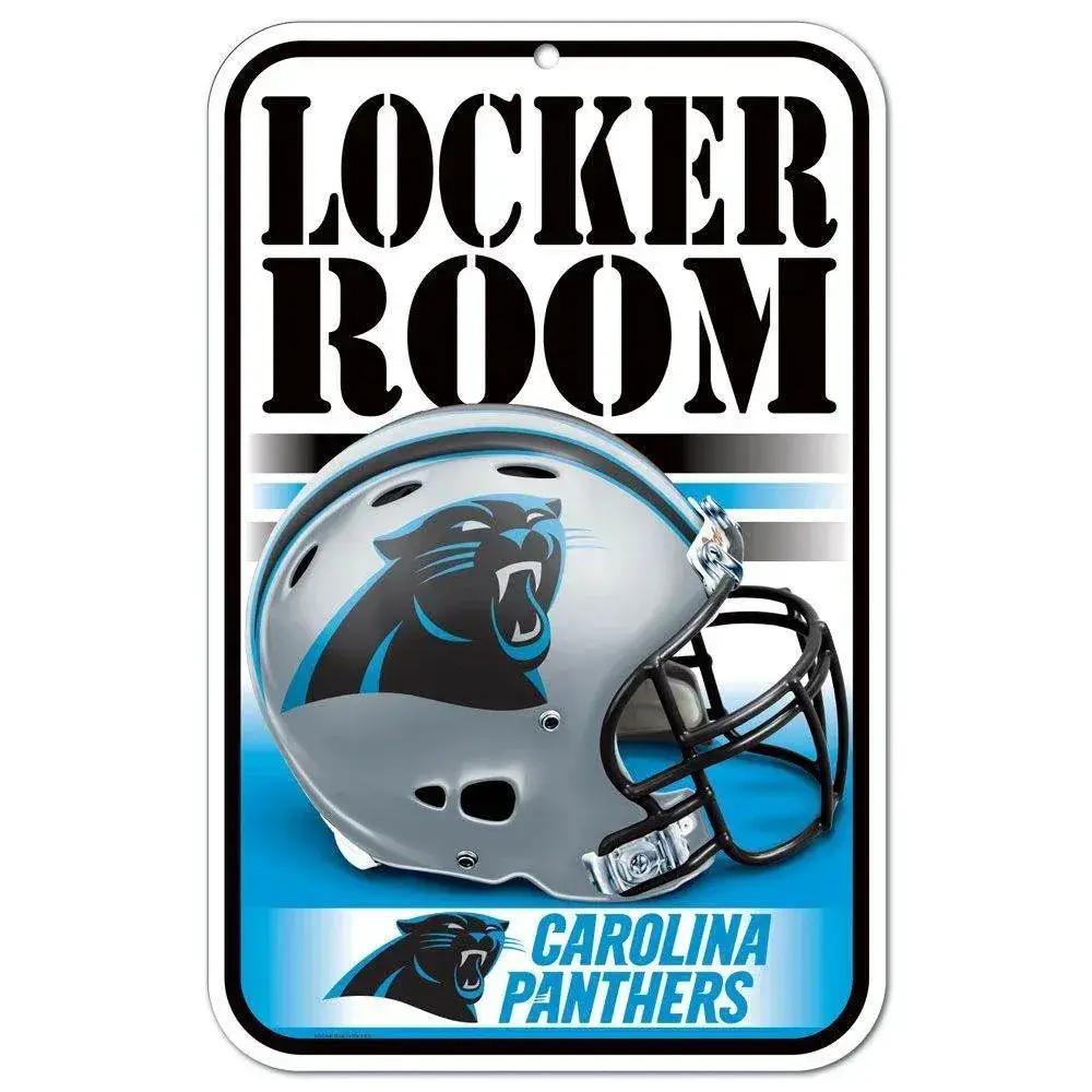  Carolina Panthers Sign 11x17 Plastic Locker Room Design -  ToylandEU™