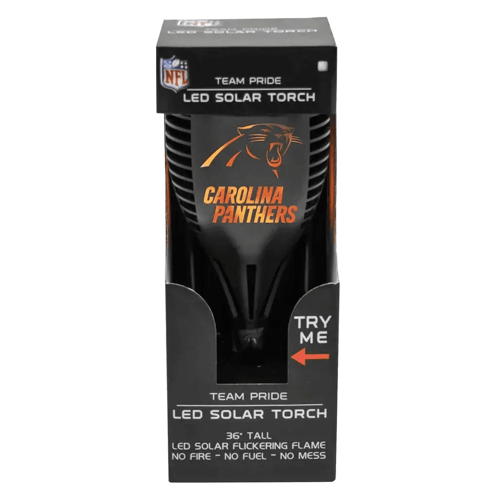  Carolina Panthers Solar Torch LED Outdoor Garden Light -  ToylandEU™