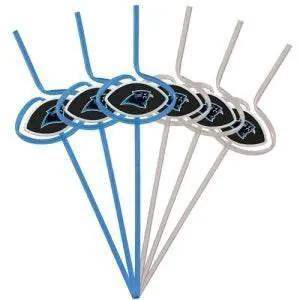  Carolina Panthers Team Sipper Straws 6 Pack BPA Free -  ToylandEU™