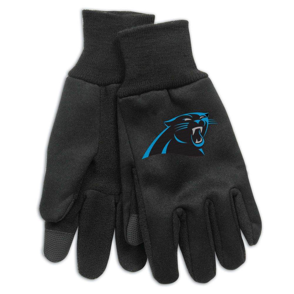 Carolina Panthers Technology Gloves Adult Size Special - ToylandEU